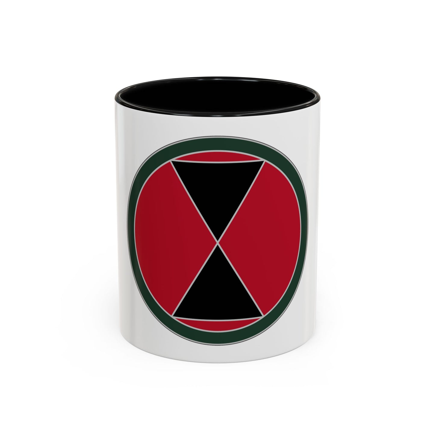 7 Infantry Division (U.S. Army) Accent Coffee Mug