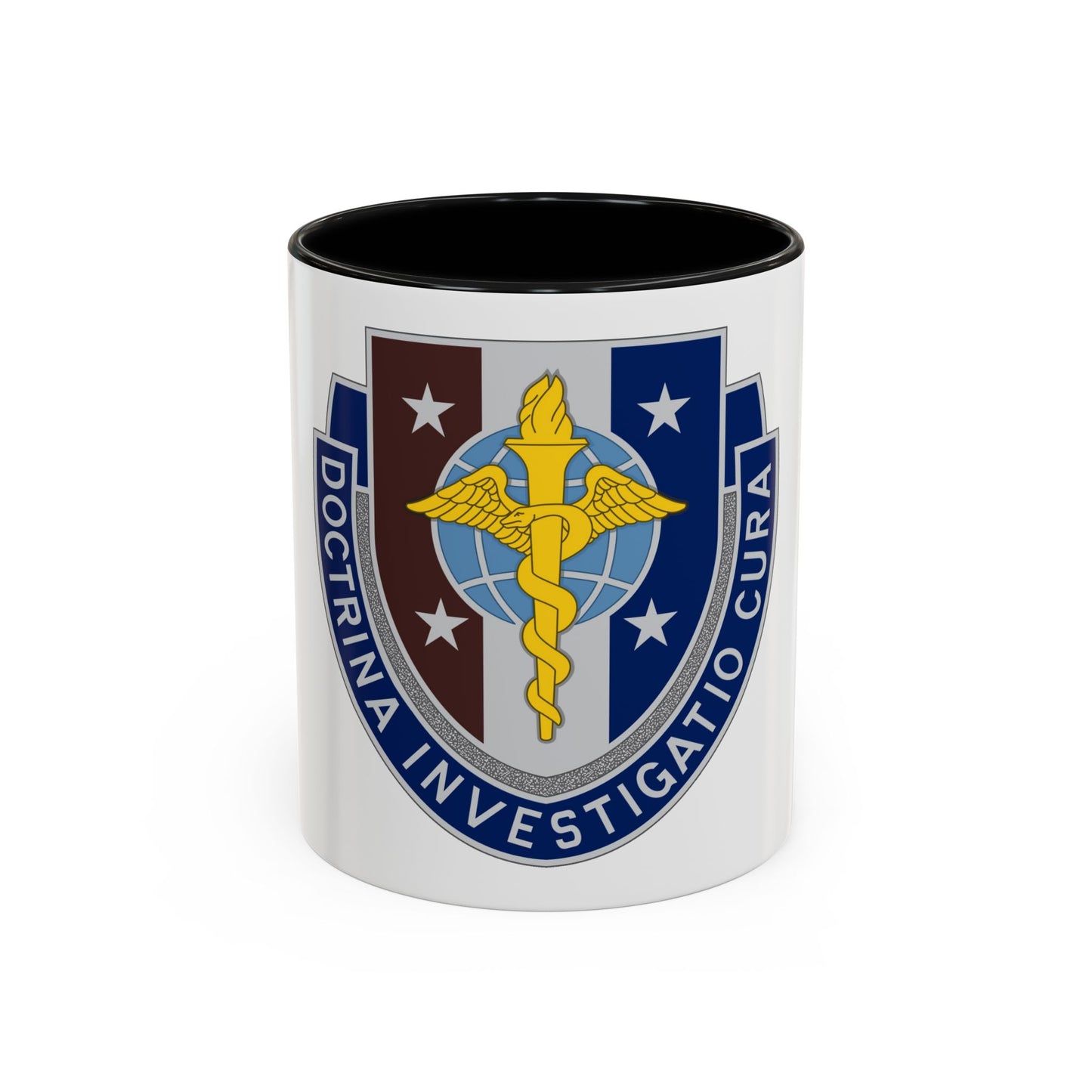 Uniformed Services University of the Health Sciences 2 (U.S. Army) Accent Coffee Mug
