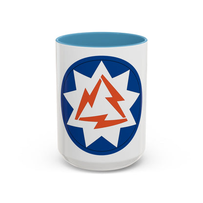 93rd Signal Brigade 2 (U.S. Army) Accent Coffee Mug