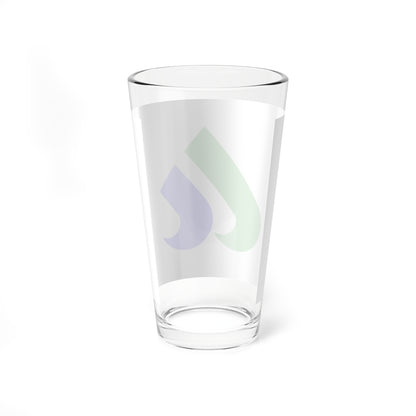 Flag of Asagiri Kumamoto (Japan) Pint Glass 16oz