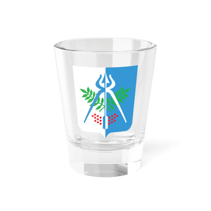 Coat of Arms of Izhevsk Udmurtia (Russia) (Coat of Arms) Shot Glass 1.5oz