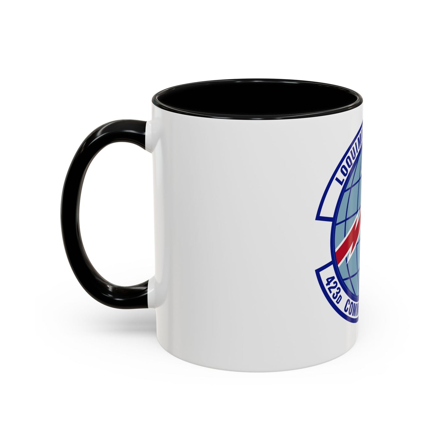 423d Communications Squadron (U.S. Air Force) Accent Coffee Mug