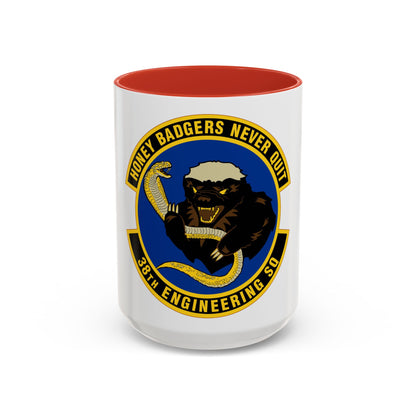 38 Engineering Squadron ACC (U.S. Air Force) Accent Coffee Mug