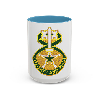 607 Military Police Battalion (U.S. Army) Accent Coffee Mug