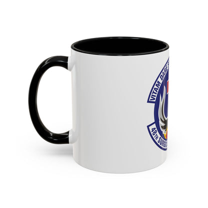 48th Surgical Operations Squadron (U.S. Air Force) Accent Coffee Mug