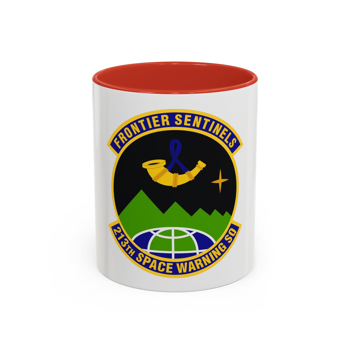 213th Space Warning Squadron (U.S. Air Force) Accent Coffee Mug