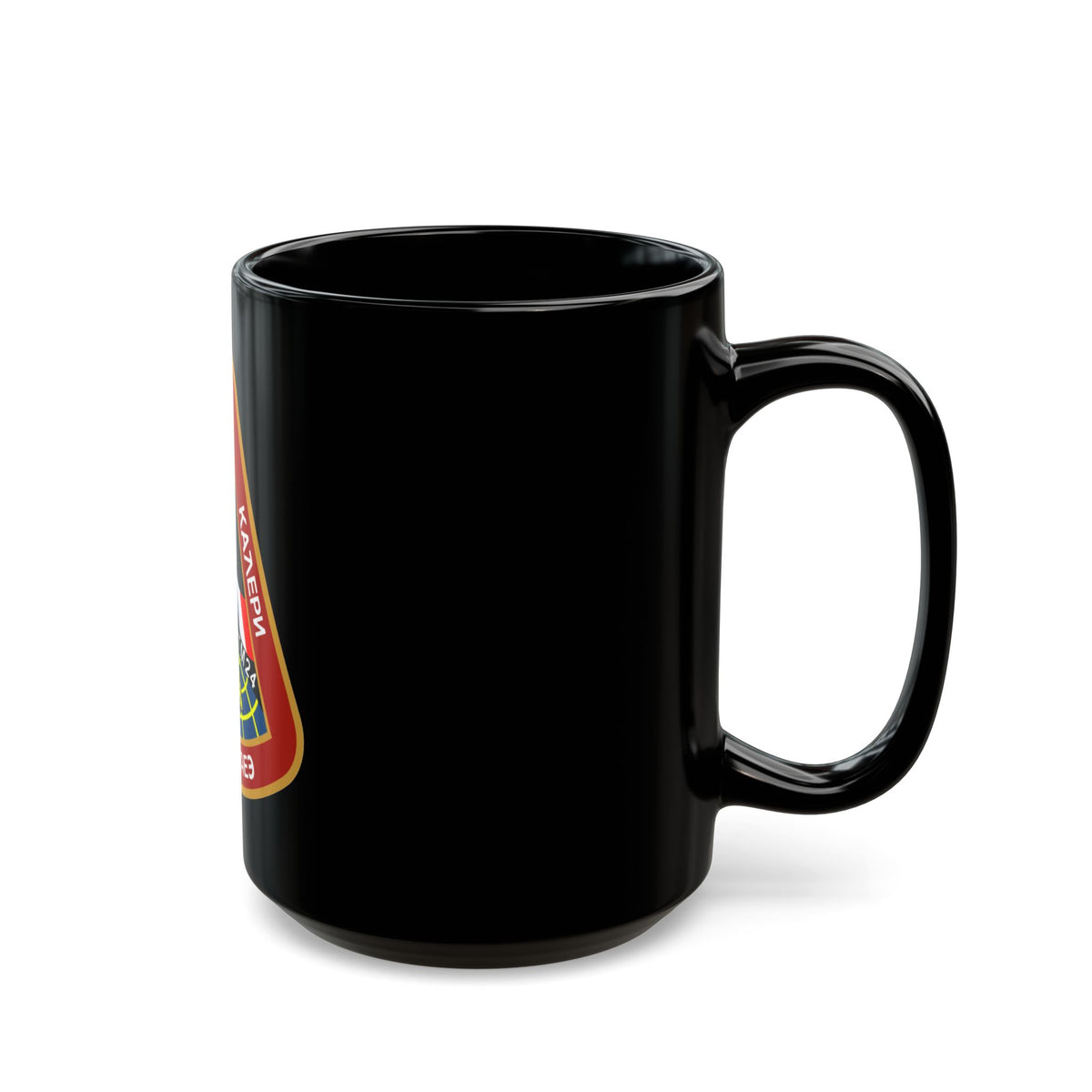 Soyuz TM-24 (Soyuz Programme) Black Coffee Mug