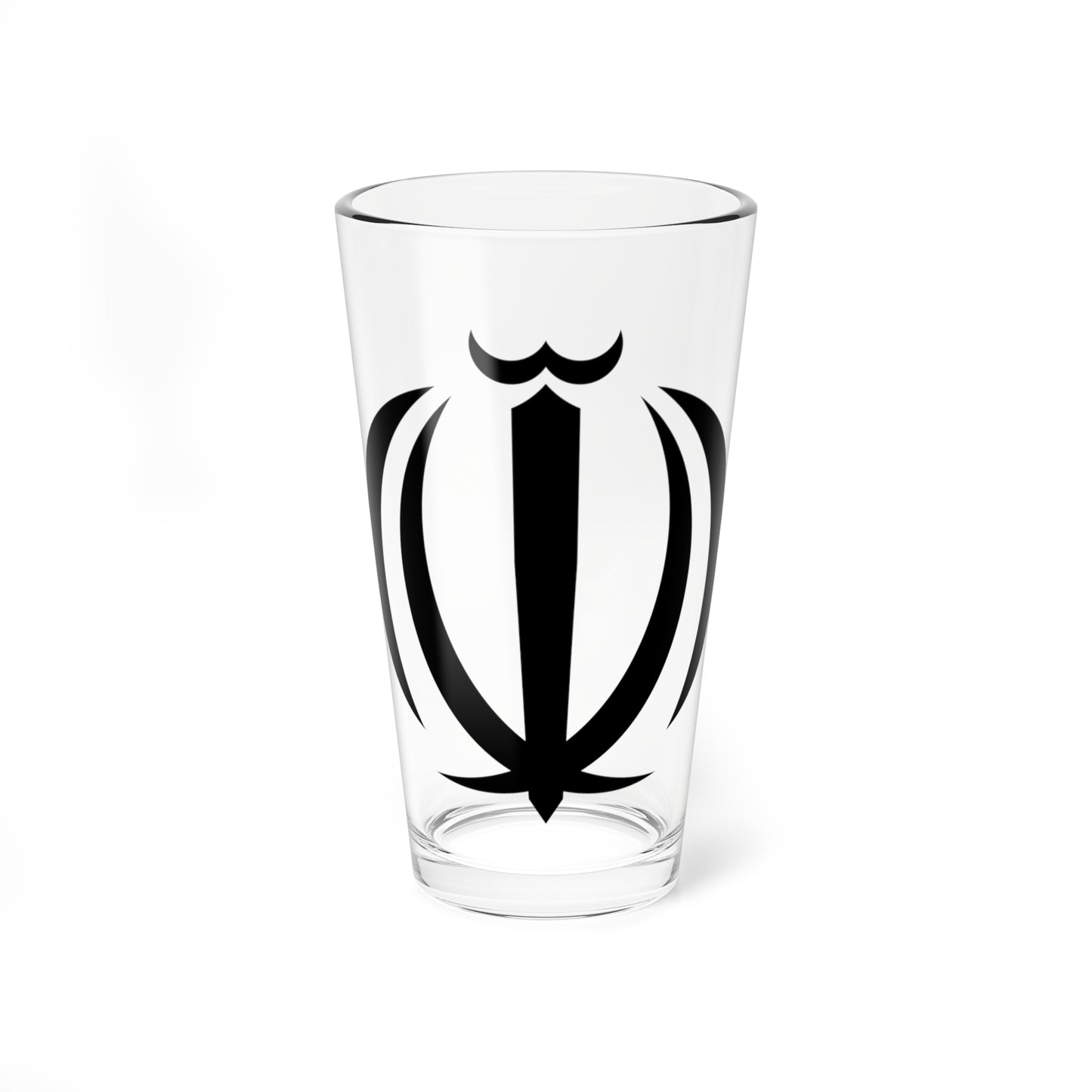 Emblem of Iran (Iran) (Coat of Arms) Pint Glass 16oz