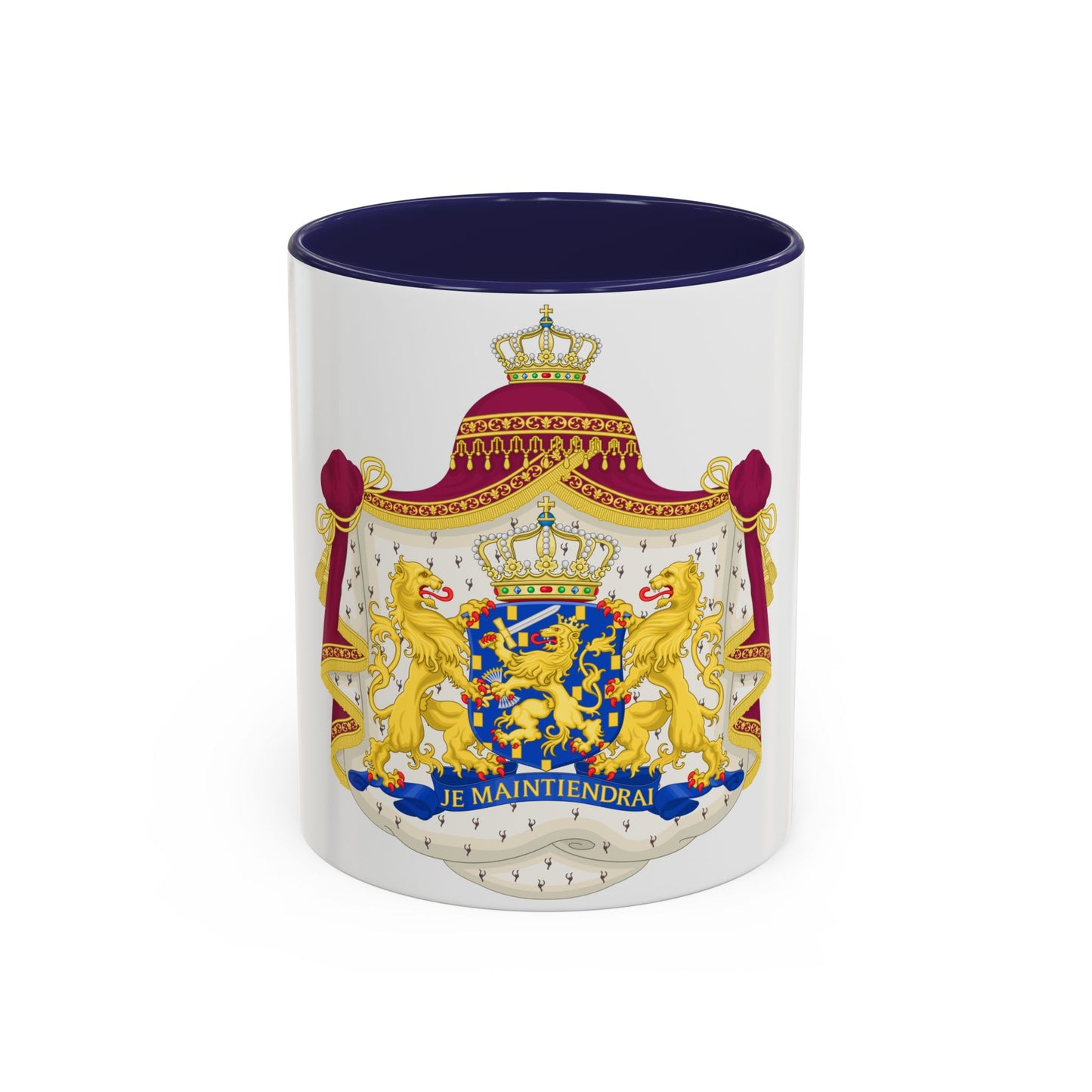 Royal coat of arms of the Netherlands - Accent Coffee Mug