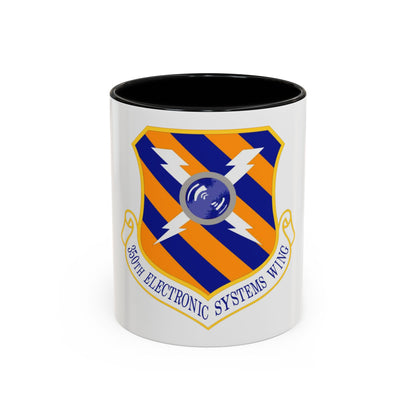 350th Electronic Systems Wing (U.S. Air Force) Accent Coffee Mug