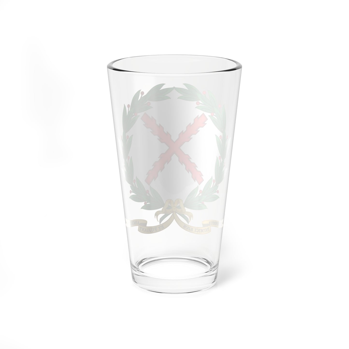 Emblem of the Regiment Farnesio (Spain) (Coat of Arms) Pint Glass 16oz