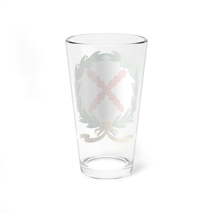Emblem of the Regiment Farnesio (Spain) (Coat of Arms) Pint Glass 16oz