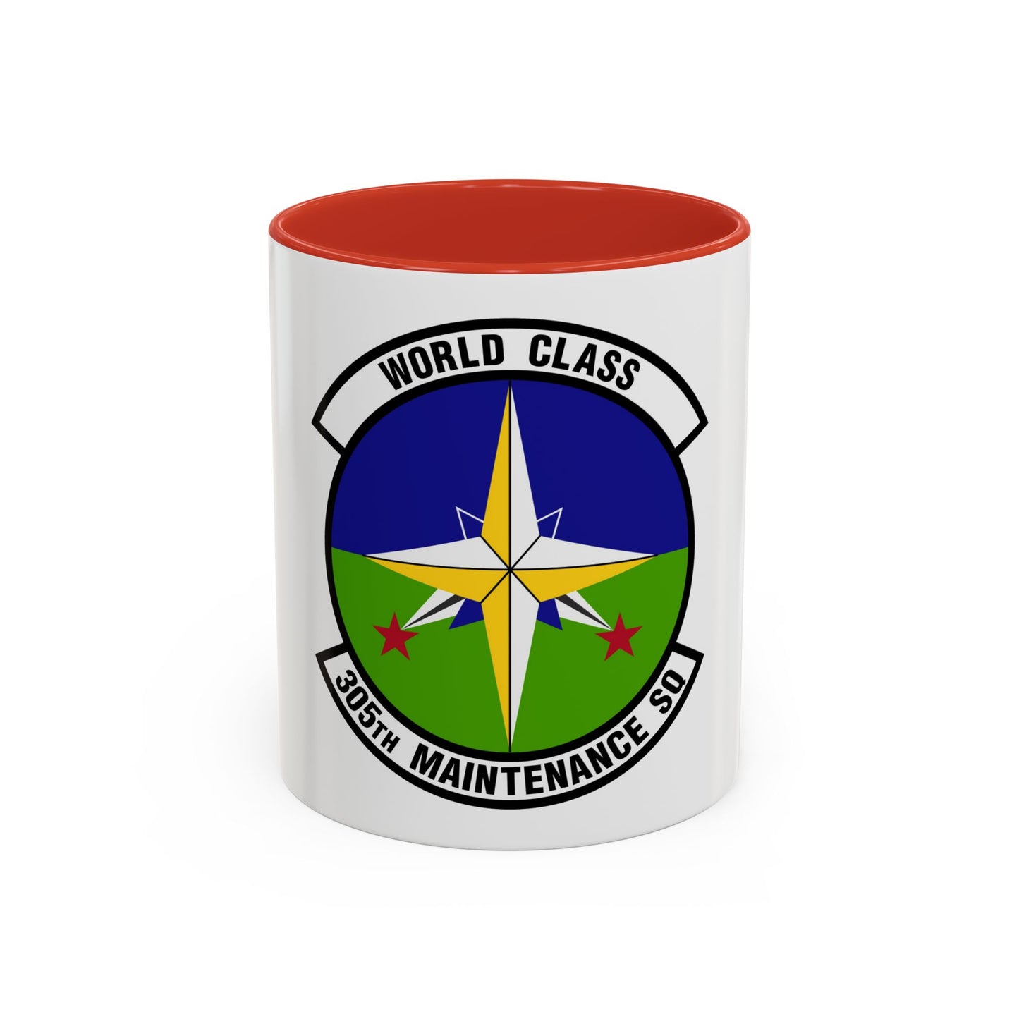305 Maintenance Squadron AMC (U.S. Air Force) Accent Coffee Mug