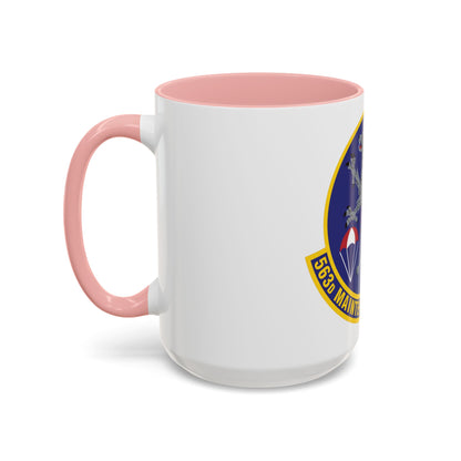 563d Maintenance Squadron (U.S. Air Force) Accent Coffee Mug