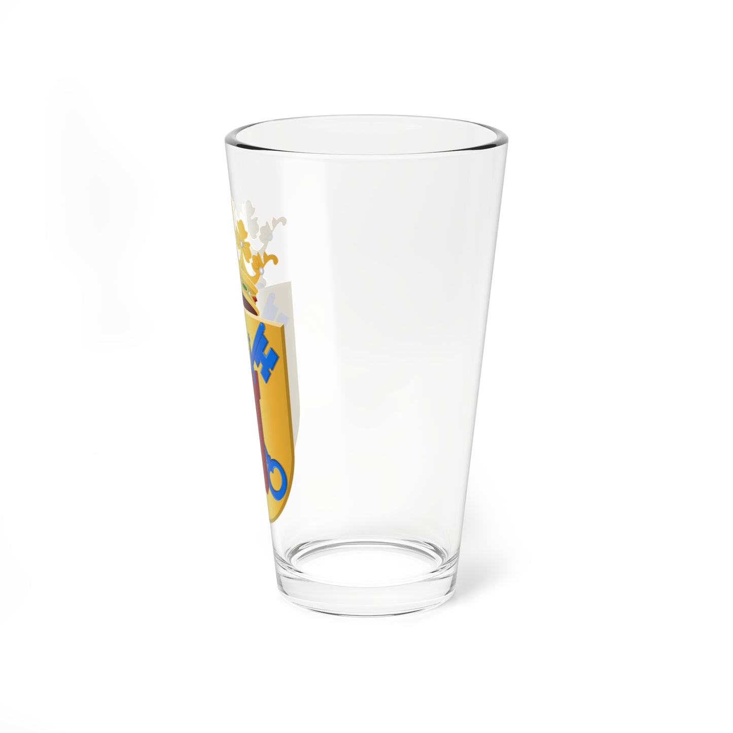 Sloten Fr wapen 1918 HRvA (Netherlands) (Coat of Arms) Pint Glass 16oz