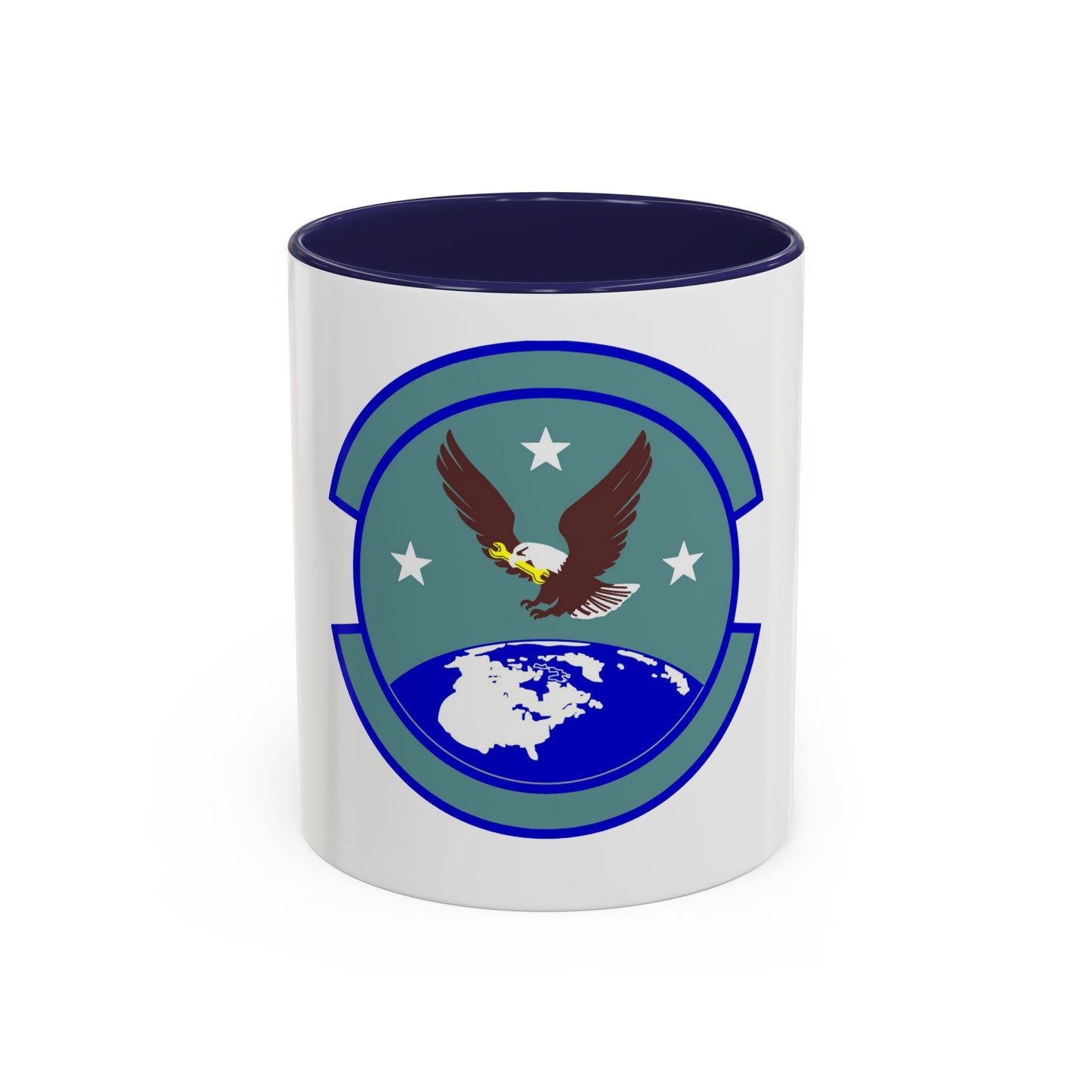 714 Aircraft Maintenance Squadron AFRC (U.S. Air Force) Accent Coffee Mug