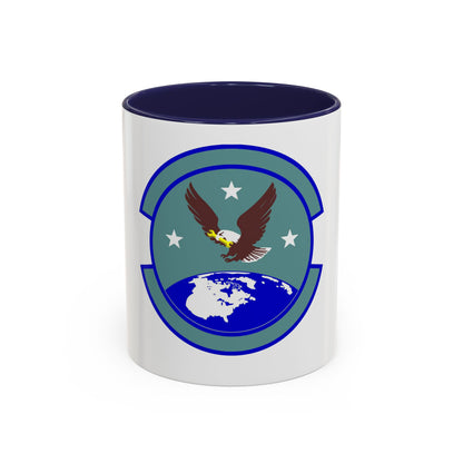 714 Aircraft Maintenance Squadron AFRC (U.S. Air Force) Accent Coffee Mug