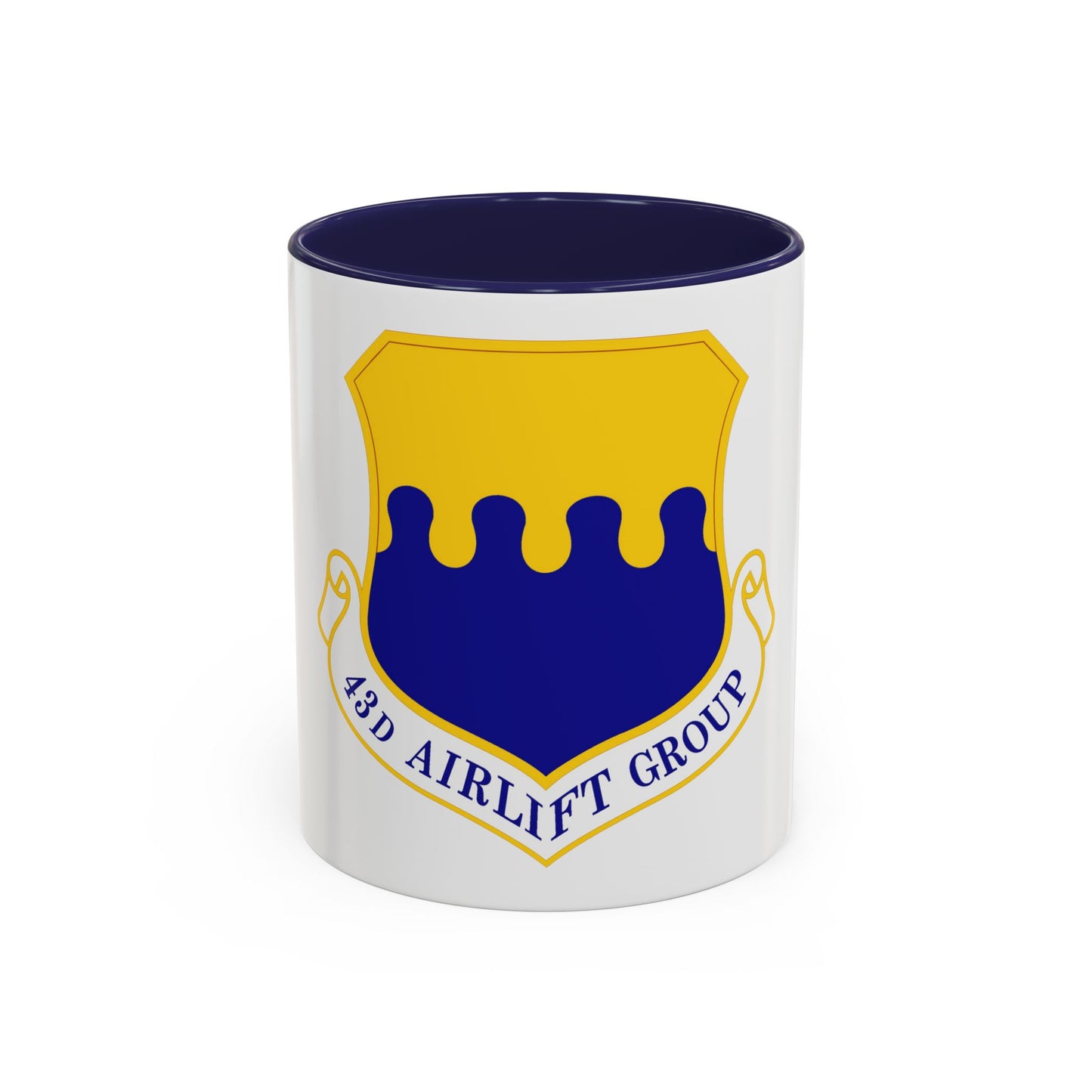 43d Airlift Group (U.S. Air Force) Accent Coffee Mug