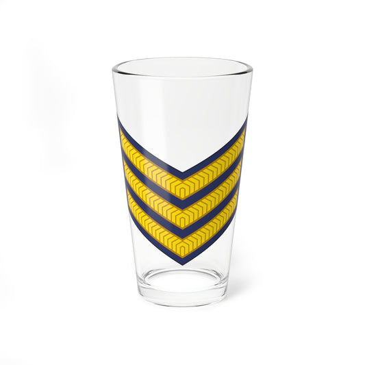 03 Tanzania Air Force SGT (Tanzania) (Military Rank) Pint Glass 16oz