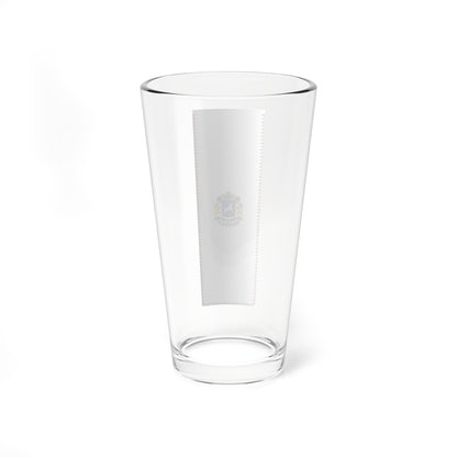 Flag of Hajdusamson vertical (Hungary) Pint Glass 16oz