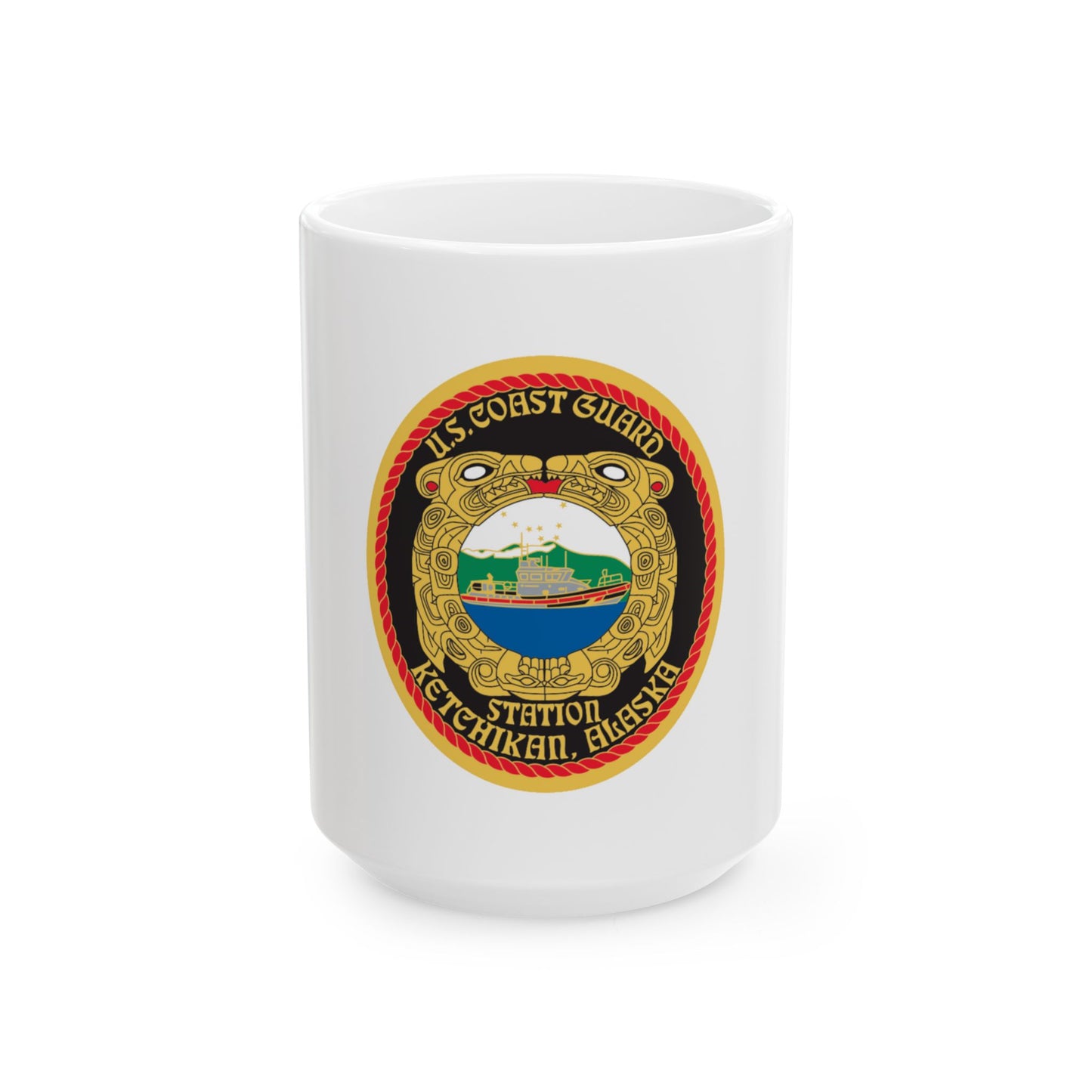 USCGS Ketchikan (U.S. Coast Guard) White Coffee Mug