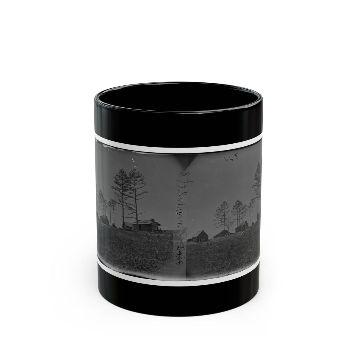 Manassas, Va. Confederate Winter Quarters (U.S. Civil War) Black Coffee Mug