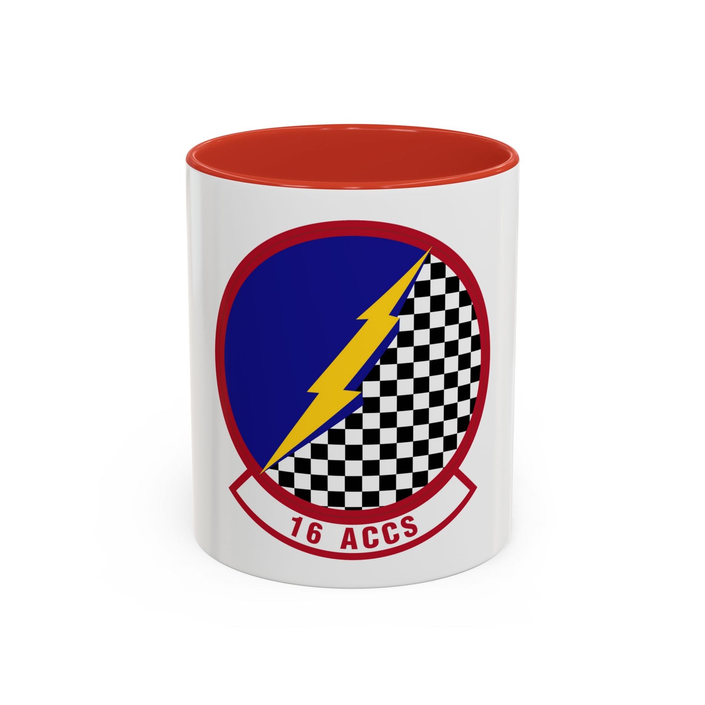 16 Airborne Command and Control Squadron ACC (U.S. Air Force) Accent Coffee Mug