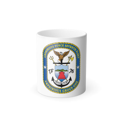 7th Fleet Amphibious Force (U.S. Navy) Color Changing Mug 11oz