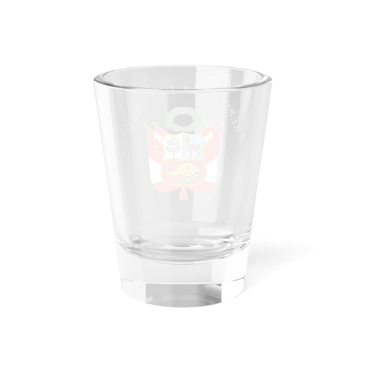 Gran Sello de la República del Perú variante (Peru) (Coat of Arms) Shot Glass 1.5oz