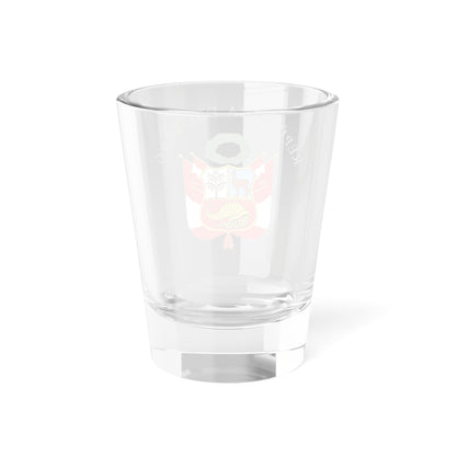 Gran Sello de la República del Perú variante (Peru) (Coat of Arms) Shot Glass 1.5oz