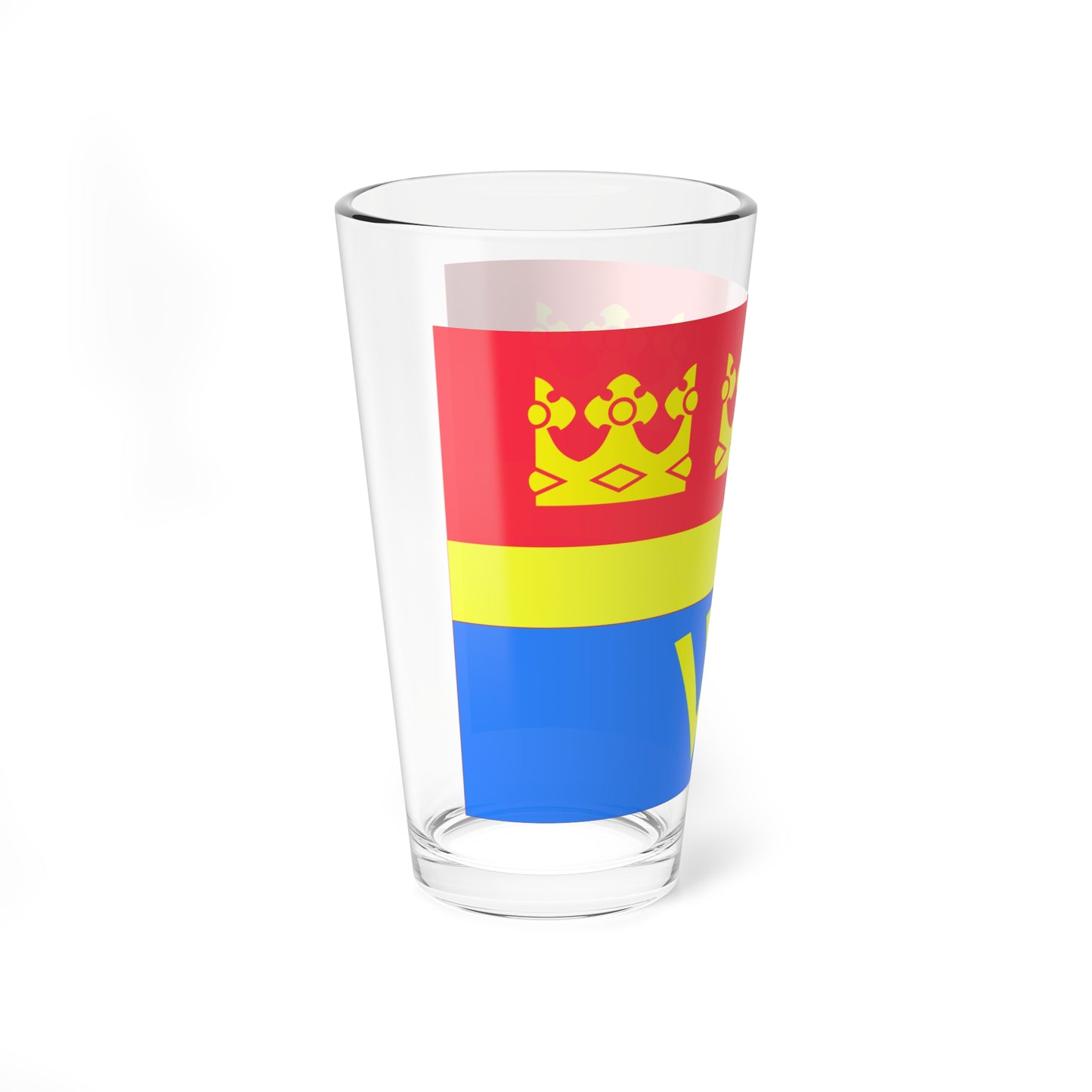 Flag of Vyborg (Russia) Pint Glass 16oz