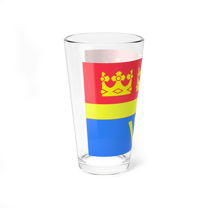Flag of Vyborg (Russia) Pint Glass 16oz