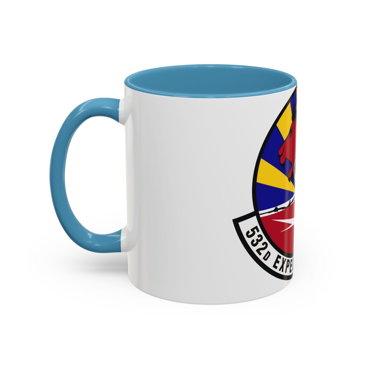 532d Expeditionary Security Forces Squadron (U.S. Air Force) Accent Coffee Mug