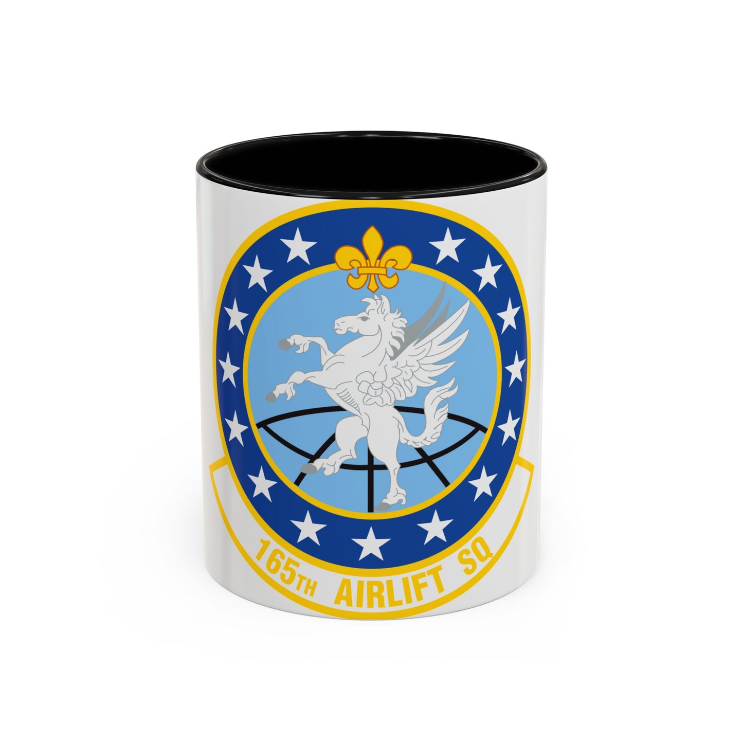 165 Airlift Squadron (U.S. Air Force) Accent Coffee Mug