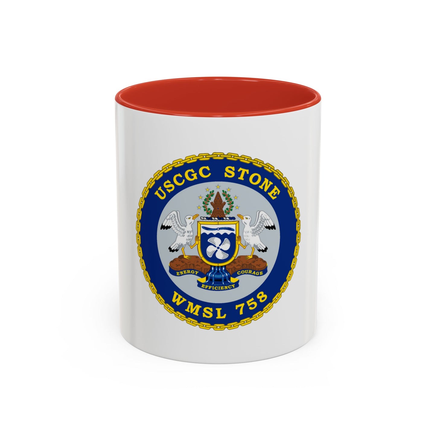 USCGC STONE WMSL 758 (U.S. Coast Guard) Accent Coffee Mug