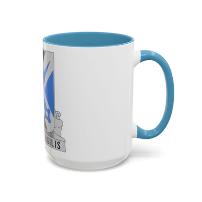 138 Military Intelligence Battalion (U.S. Army) Accent Coffee Mug