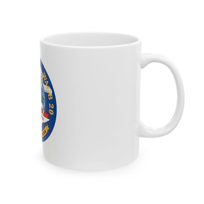 USCGC Healy WAGB 20 Seattle Wash (U.S. Coast Guard) White Coffee Mug