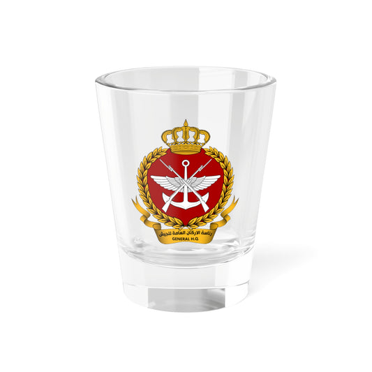 KGSHQ Seal (Kuwait) (Coat of Arms) Shot Glass 1.5oz