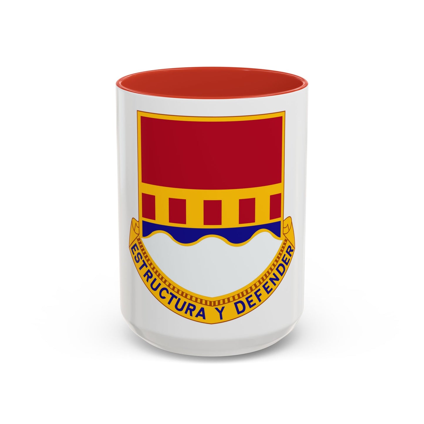 1402 Engineer Battalion (U.S. Army) Accent Coffee Mug
