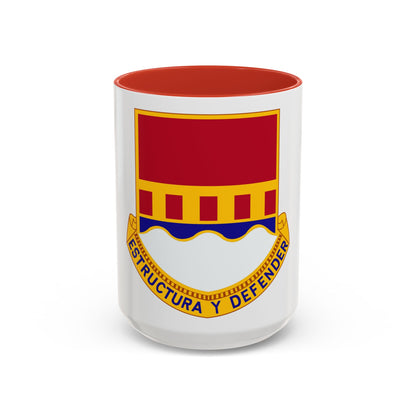 1402 Engineer Battalion (U.S. Army) Accent Coffee Mug