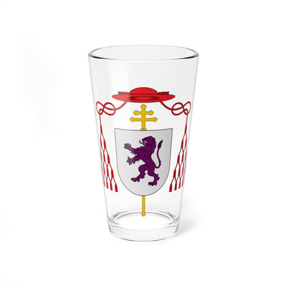 Escudo de la Orden de San Jerónimo (Spain) (Coat of Arms) Pint Glass 16oz