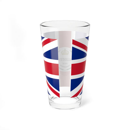 Flag of the of the High Commissioner of Palestine 1948 (Israel) Pint Glass 16oz