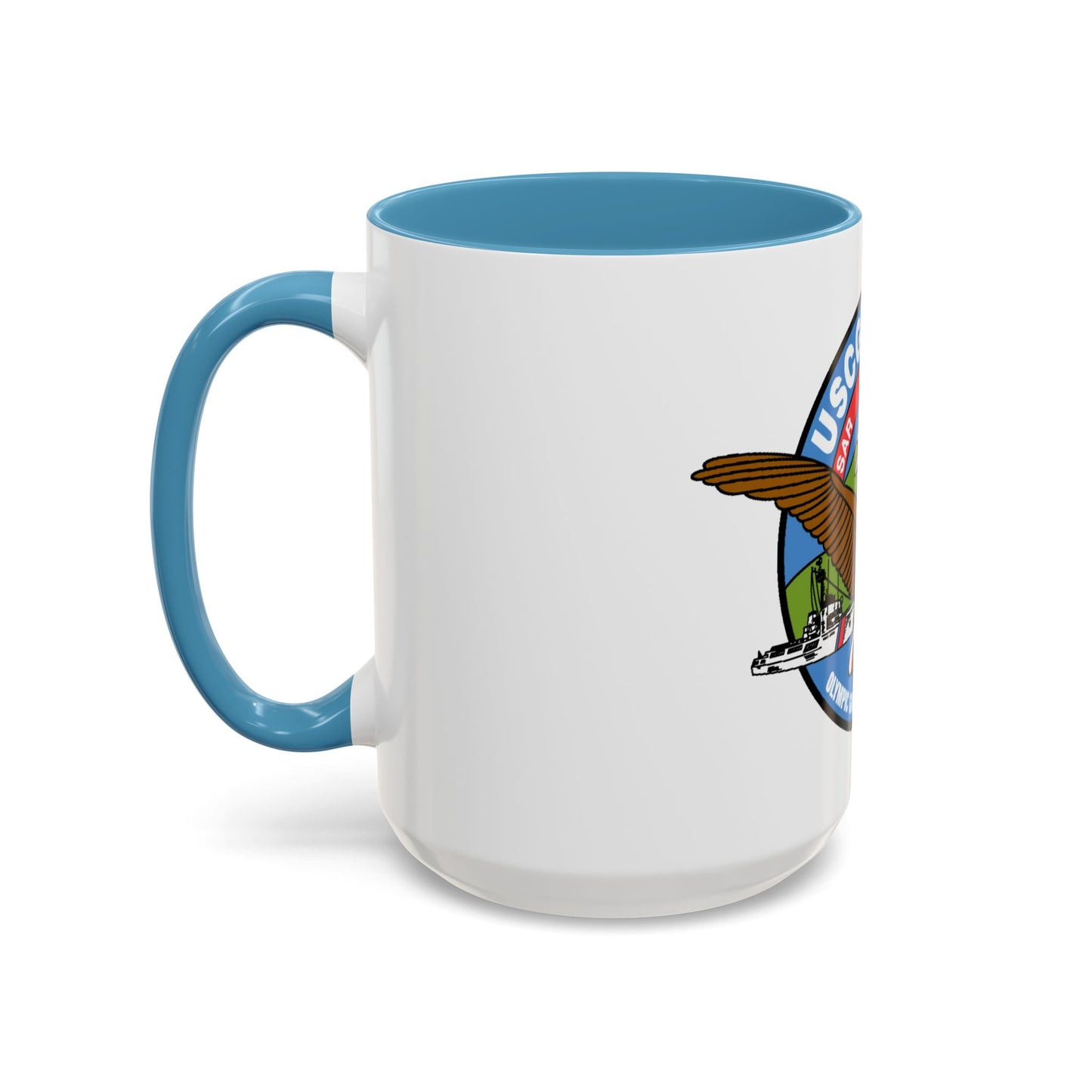 USCGC Active WMEC 618 (U.S. Coast Guard) Accent Coffee Mug