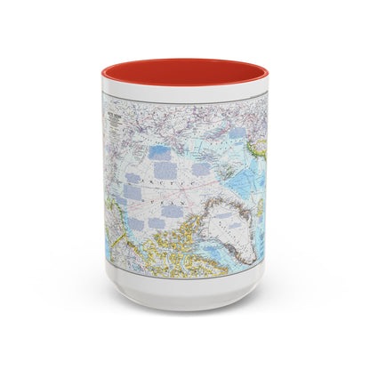 Arctic Ocean (1983) (Map) Accent Coffee Mug