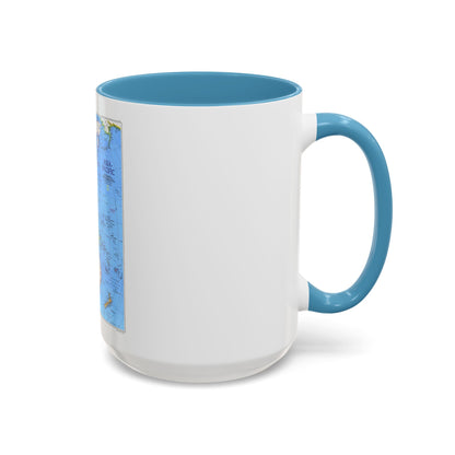 Asia-Pacific (1989) (Map) Accent Coffee Mug
