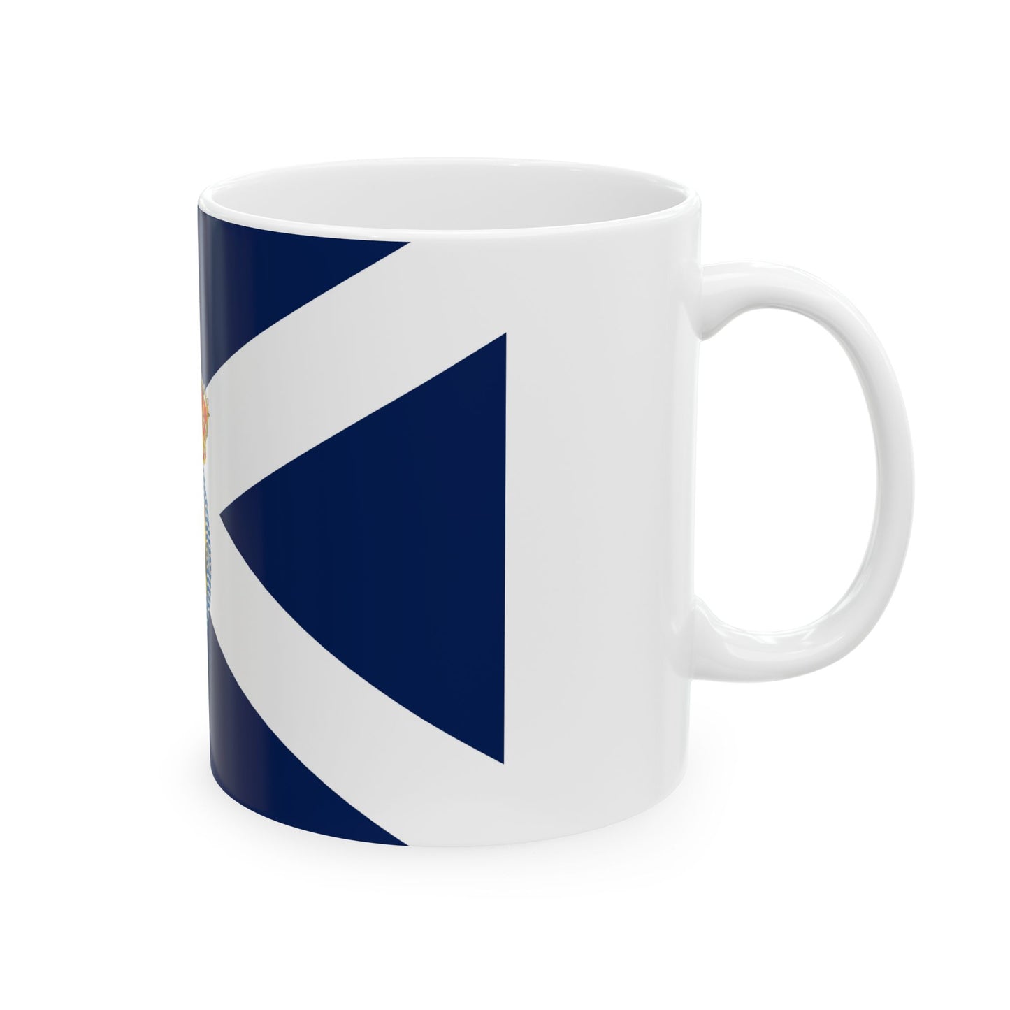 Flag of Santa Cruz de Tenerife Spain - White Coffee Mug