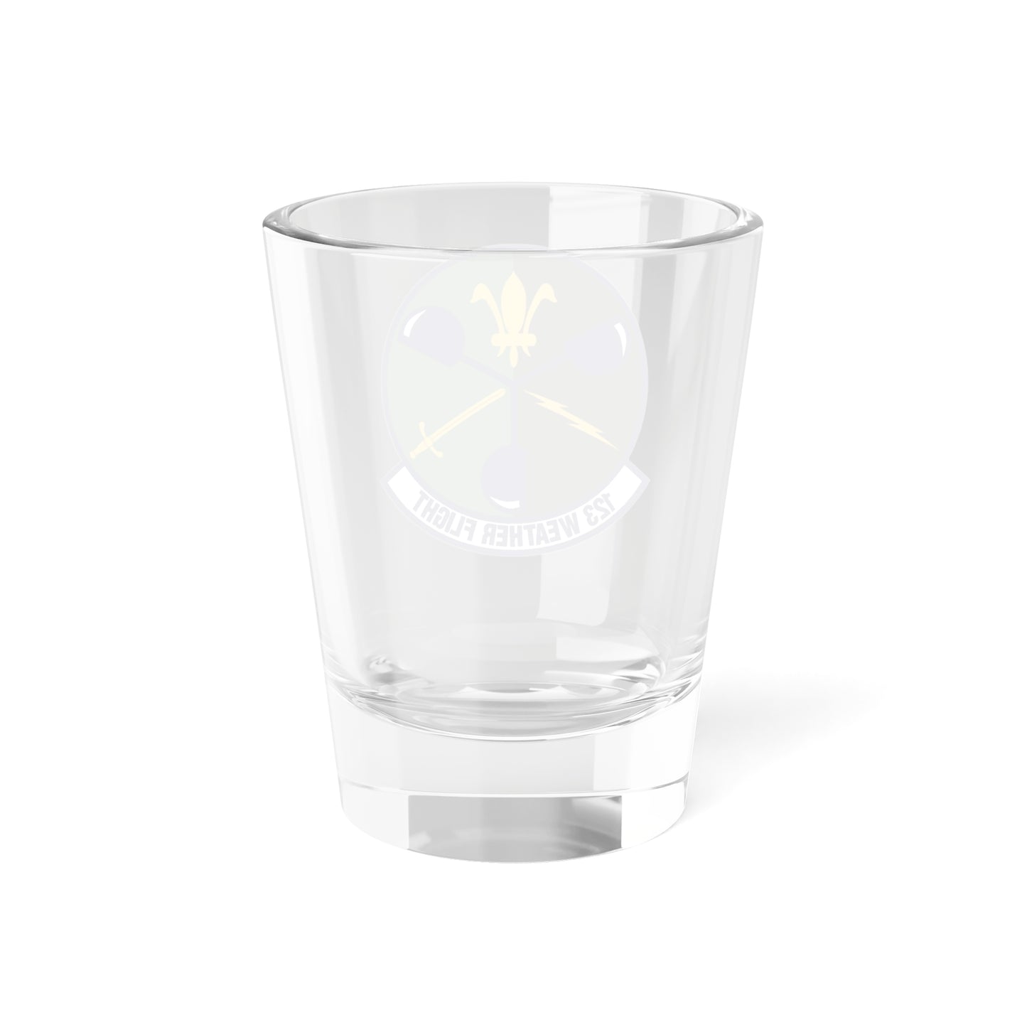 123d Weather Flight (U.S. Air Force) Shot Glass 1.5oz