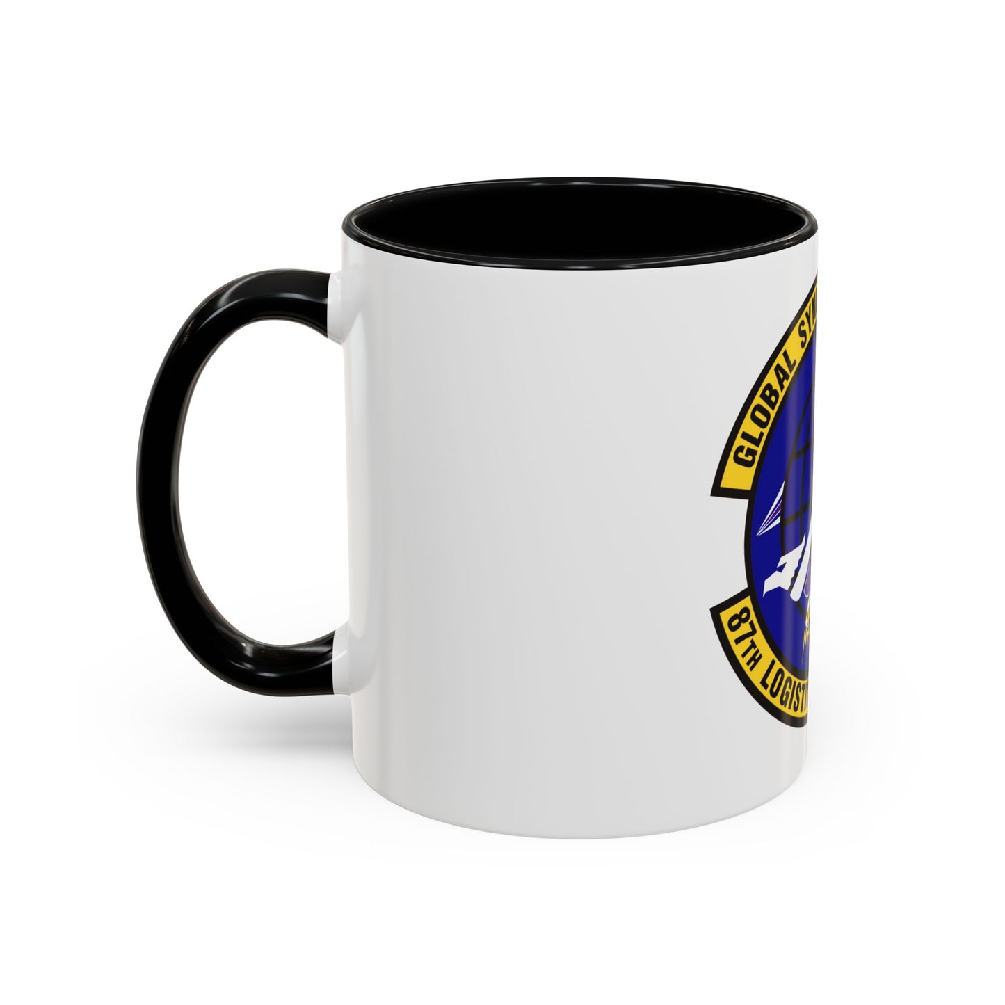 87 Logistics Readiness Squadron AMC (U.S. Air Force) Accent Coffee Mug