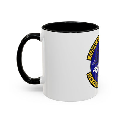 87 Logistics Readiness Squadron AMC (U.S. Air Force) Accent Coffee Mug