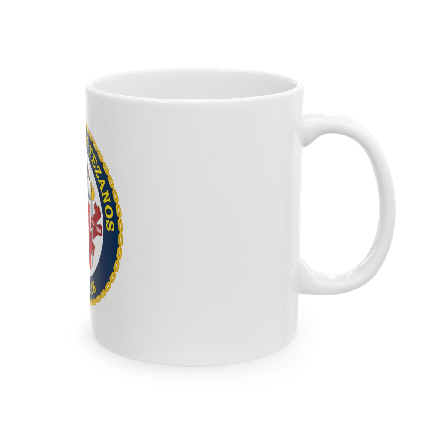 USCG Joseph Tezanos WPC 1118 (U.S. Coast Guard) White Coffee Mug